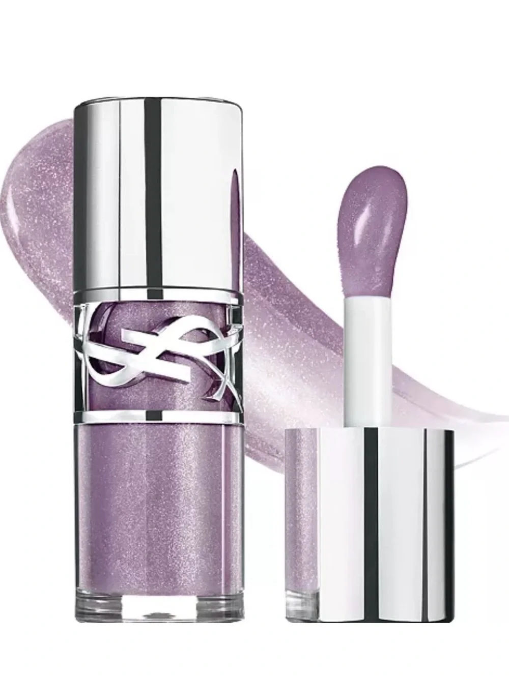 Yves Saint Laurent LoveShine Plumping Lip Oil Gloss -Shade 1 THUNDER STEALER NIB